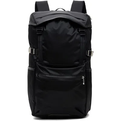 Master-piece Black Progress Flap Backpack