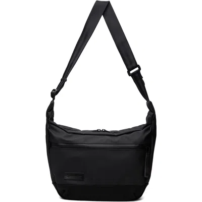 Master-piece Black Slick Shoulder Bag
