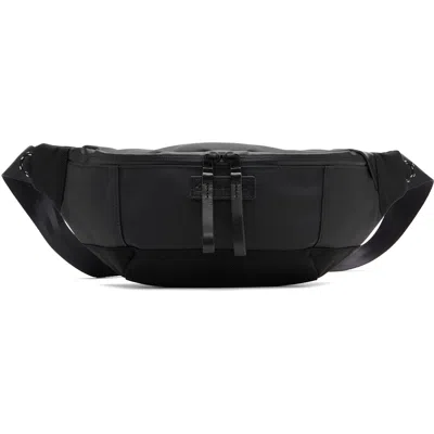 Master-piece Black Slick Waist Belt Bag