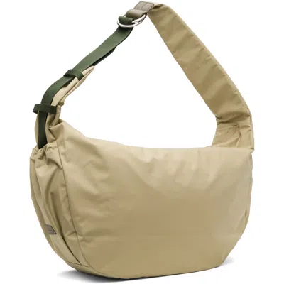 Master-piece Co Beige Large Ark Crossbody Bag In Neutral