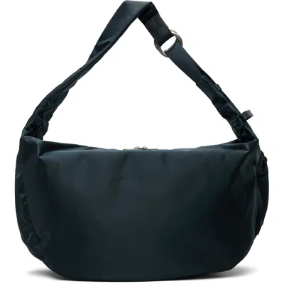 Master-piece Navy Ark Solid L Shoulder Bag In Blue