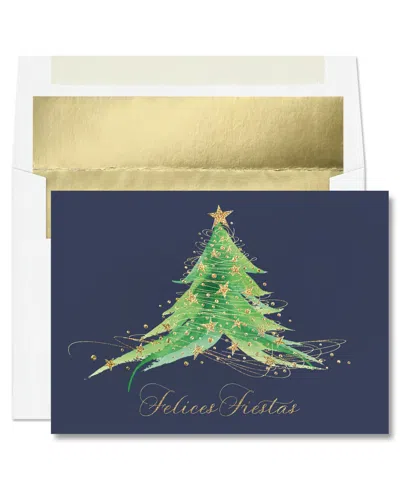 Masterpiece Studios Celestial Tree Holiday Boxed Cards In Transparent