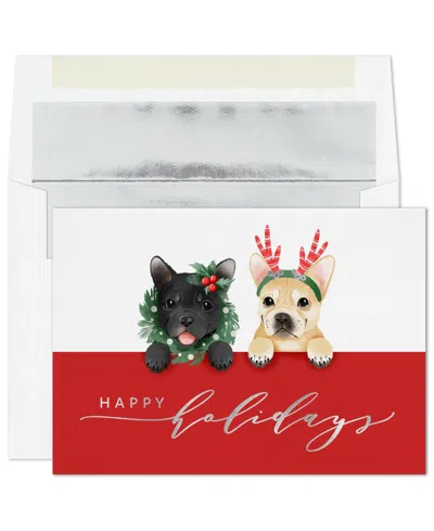 Masterpiece Studios French Bulldogs Holiday Boxed Cards In No Color