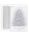 Masterpiece Studios Frosted Tree Holiday Boxed Cards In No Color