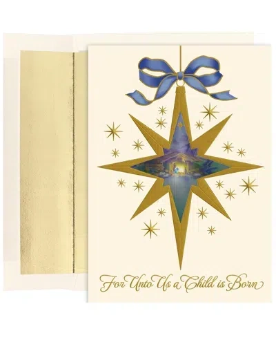 Masterpiece Studios Nativity Star Holiday Boxed Cards In No Color