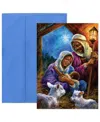 Masterpiece Studios Nativity With Animals Holiday Boxed Cards In No Color