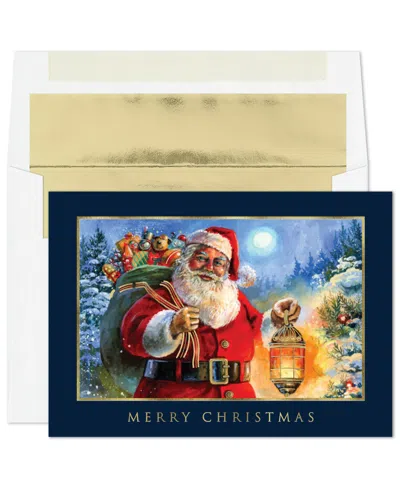 Masterpiece Studios Santa Light Holiday Boxed Cards In No Color