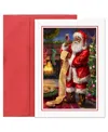 Masterpiece Studios Santa With List Holiday Boxed Cards In No Color