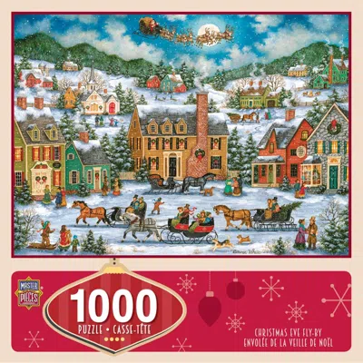 Masterpieces 19.25 X 26.75 In. Bonnie White Holiday Christmas Eve Fly By Jigsaw Puzzle - 1000 Piece