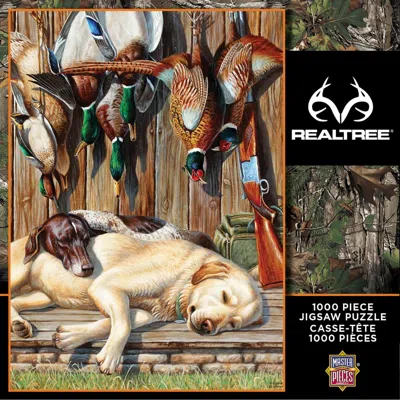 Masterpieces 19.25 X 26.75 In. Realtree All Tuckered Out Jigsaw Puzzle - 1000 Piece