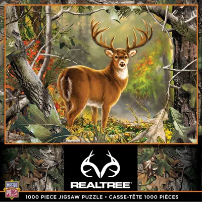 Masterpieces 19.25 X 26.75 In. Realtree Backcountry Buck Jigsaw Puzzle - 1000 Piece