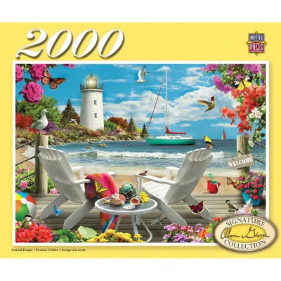 Masterpieces 27 X 39 In. Alan Giana Signature Series Coastal Escape Jigsaw Puzzle - 2000 Piece