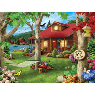 Masterpieces Alan Giana Lakeside Retreat Puzzle- 750 Pieces