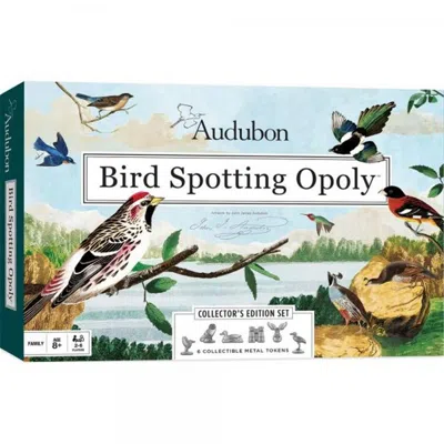 Masterpieces Audubon Bird Spotting Opoly Board Game