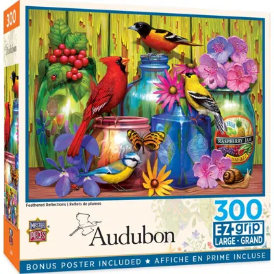 Masterpieces Audubon Feathered Reflections Ezgrip Puzzle 300 Piece