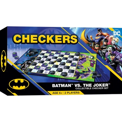 Masterpieces Batman Vs Joker Checkers Board Game