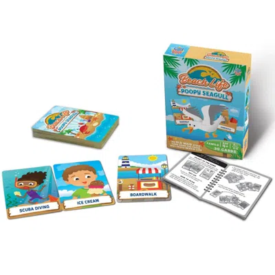 Masterpieces Beach Life Poopy Seagull Card Game