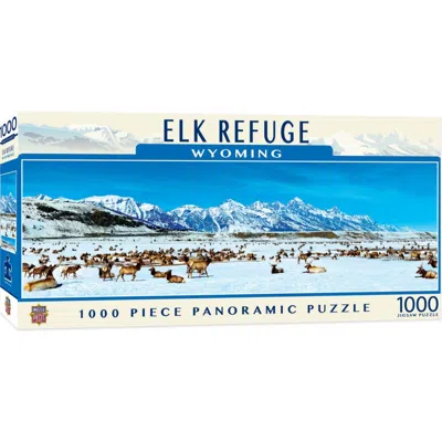 Masterpieces Blakeway Panoramas Elk Refuge Panoramic Puzzle 1000 Piece