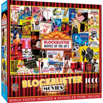 Masterpieces Blockbuster Movies 60s Puzzle 1000 Piece