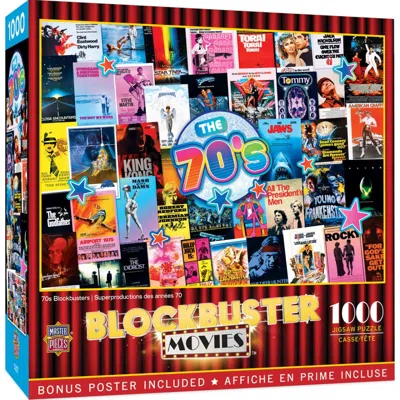 Masterpieces Blockbuster Movies 70s Puzzle 1000 Piece