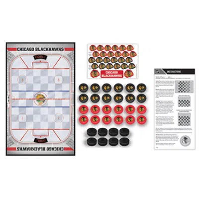 Masterpieces Chicago Blackhawks Checkers Puzzle