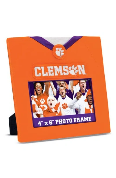 Masterpieces Clemson Tigers Uniformed Frame In Multi