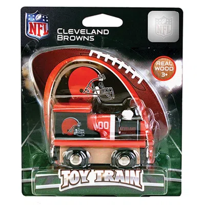 Masterpieces Cleveland Real Wood Toy Train Puzzle, Browns