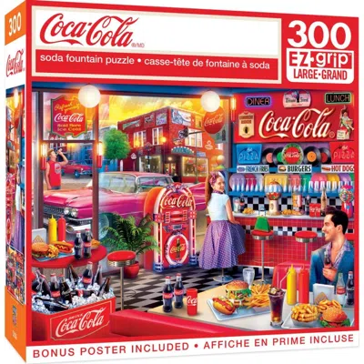 Masterpieces Coca-cola Soda Fountain Ezgrip Puzzle 300 Piece