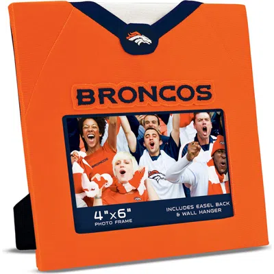 Masterpieces Denver Broncos Uniformed Frame In Multicolor