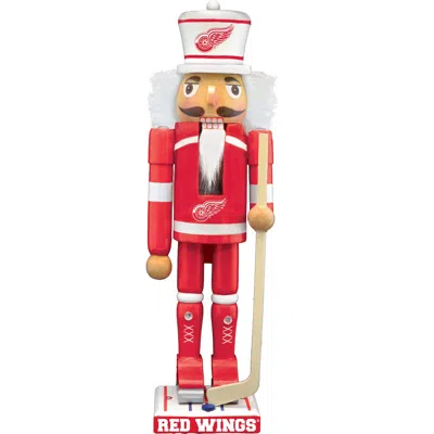 Masterpieces Detroit Red Wings Collectible Nutcracker In Multi