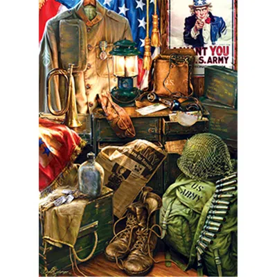 Masterpieces Dona Gelsinger Men Of Honor Puzzle- 1000 Pieces