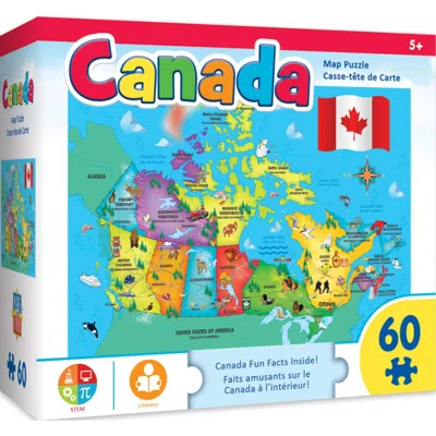 Masterpieces Educational Canada Map Puzzle 60 Piece
