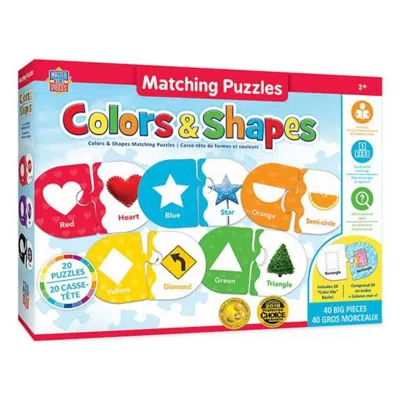 Masterpieces Educational Colors & Shapes Matching Puzzle
