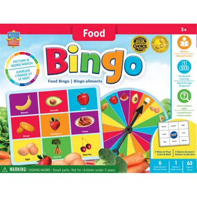 Masterpieces Educational Food Bingo Game