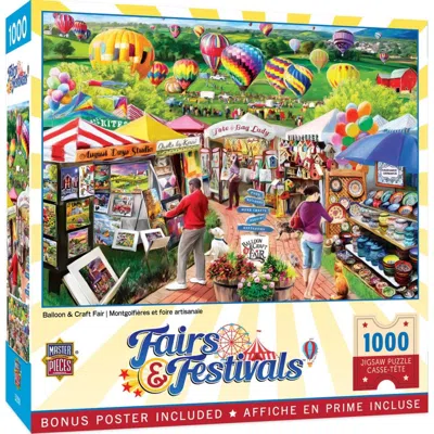 Masterpieces Fairs & Festivals Balloon & Craft Fair Puzzle 1000 Piece