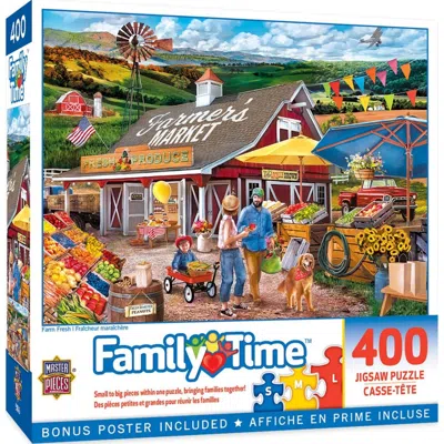 Masterpieces Family Time Farm Fresh Puzzle 400 Piece