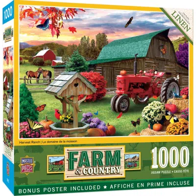 Masterpieces Farm & Country Harvest Ranch Puzzle 1000 Piece