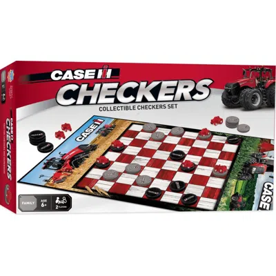 Masterpieces Farmall Case Ih Checkers Board Game