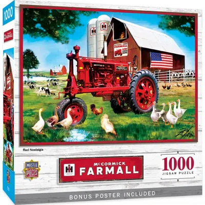Masterpieces Farmall Case Ih Red Nostalgia Puzzle 1000 Piece