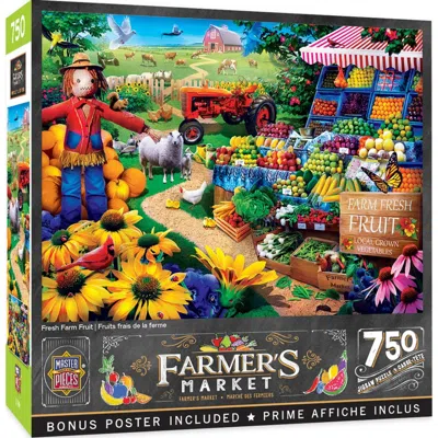 Masterpieces Farmers Market Fresh Farm Fruit Puzzle 750 Piece
