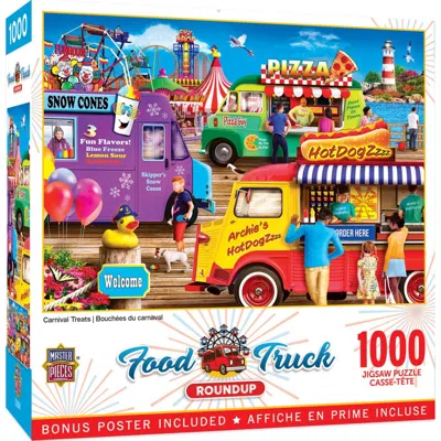 Masterpieces Food Truck Carnival Treats Puzzle 1000 Piece