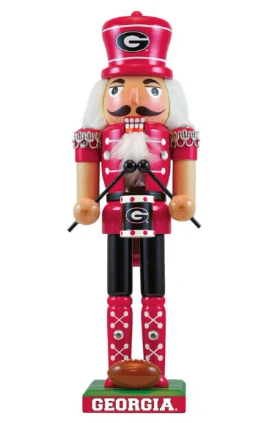 Masterpieces Georgia Bulldogs Collectible Nutcracker In Multi