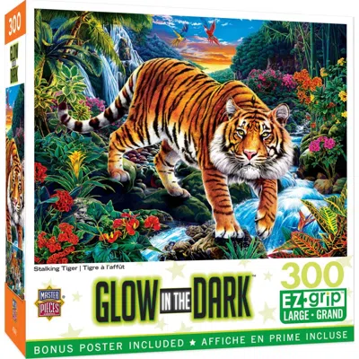 Masterpieces Glow In The Dark Stalking Tiger Ezgrip Puzzle 300 Piece