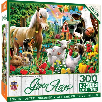 Masterpieces Green Acres Garden Gathering Ezgrip Puzzle 300 Piece