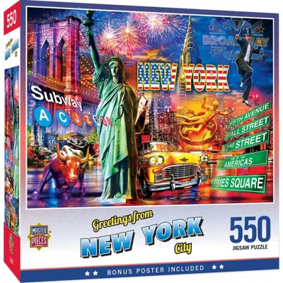 Masterpieces Greetings From New York City Puzzle 550 Piece
