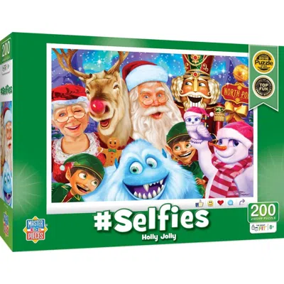 Masterpieces Holiday Selfies Holly Jolly Puzzle 200 Piece