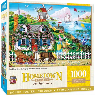 Masterpieces Hometown Gallery Rambling Rose Cottage Puzzle 1000 Piece