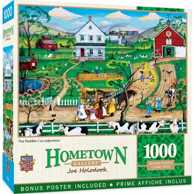 Masterpieces Hometown Gallery The Peddler Puzzle 1000 Piece
