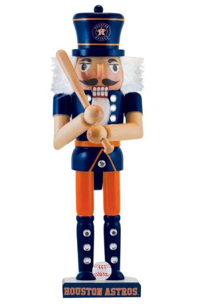 Masterpieces Houston Astros Collectible Nutcracker In Multi