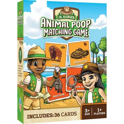 Masterpieces Jr Ranger Animal Poop Matching Game